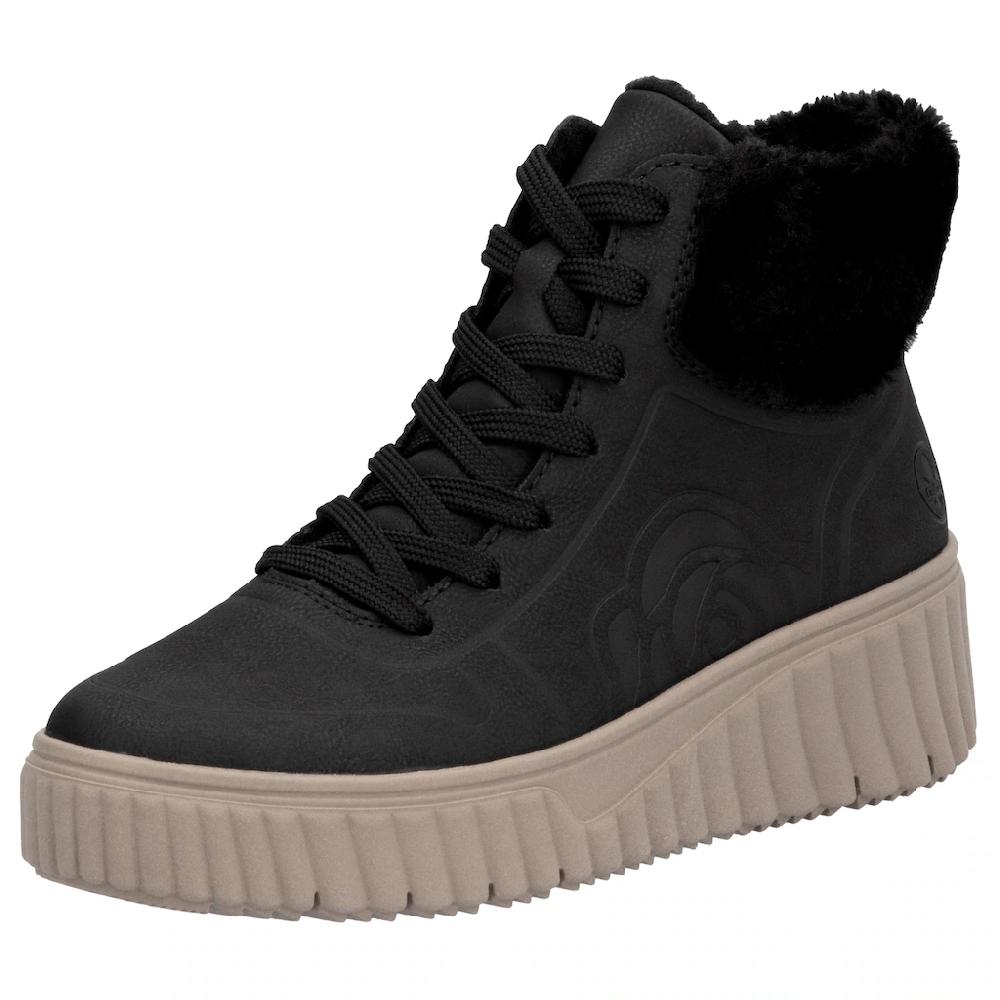 Rieker Winterboots Keilstiefelette Schnürboots mit Innenreißverschluss kaufen