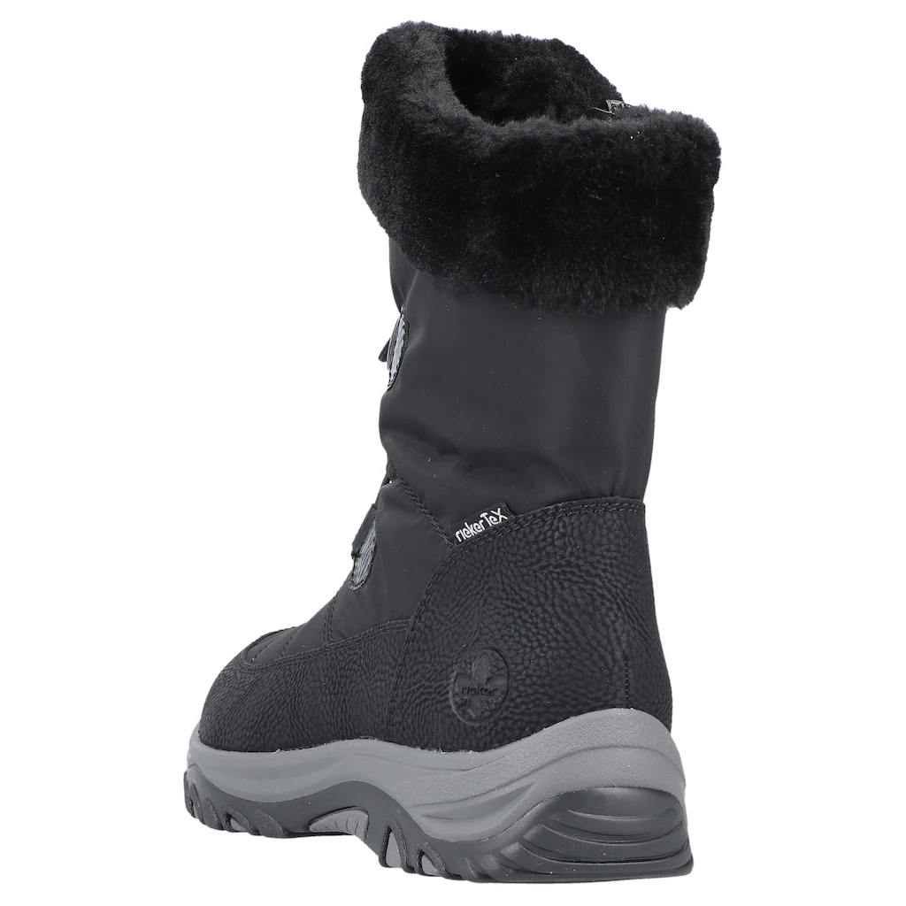 Rieker Winterboots Mit Fellimitat-Besatz Am Schaftrand Bestellen