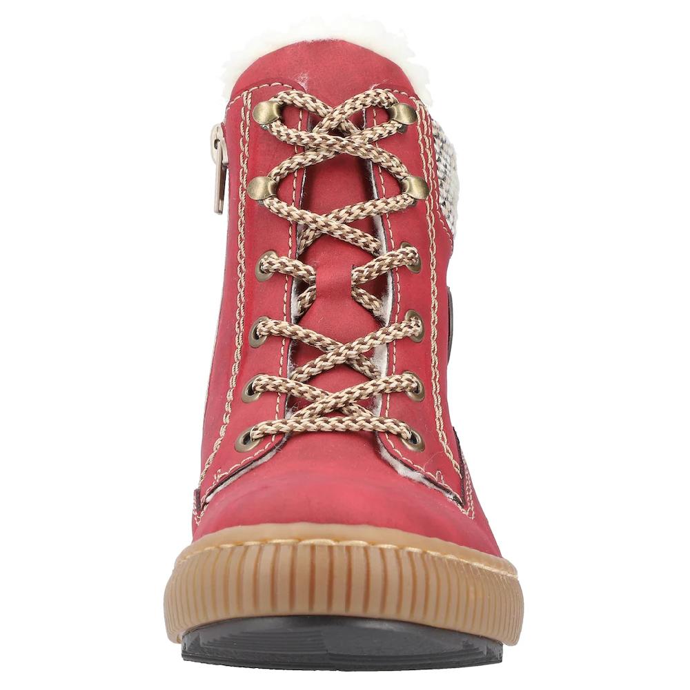 Rieker Winterboots Mit Kontrastfarbenen Ziernähten ▷ Für