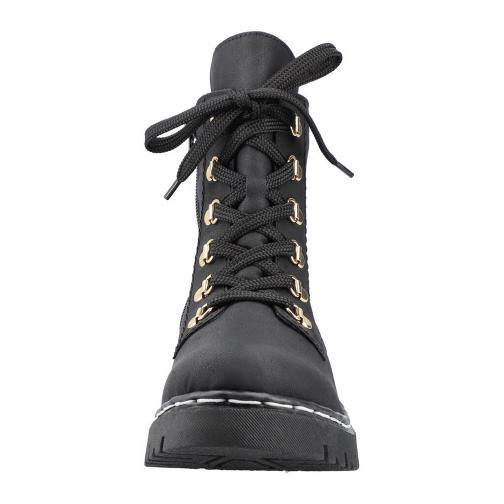 Rieker Winterboots Mit Kontrastfarbener Rahmennaht Bestellen