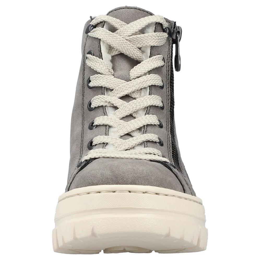 Rieker Winterboots Mit Reißverschluss An Der Außenseite ▷ Für