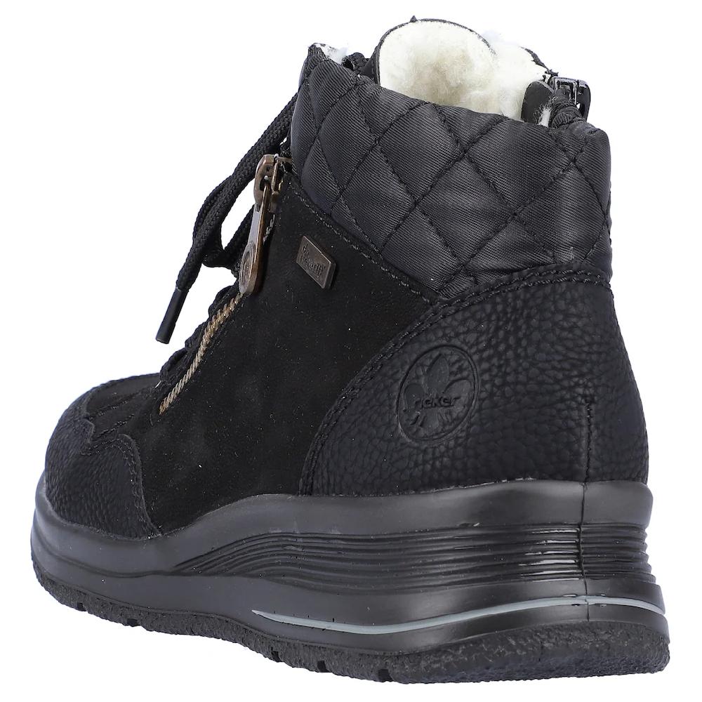 Rieker Winterboots Mit Zierreißverschluss Außen Kaufen