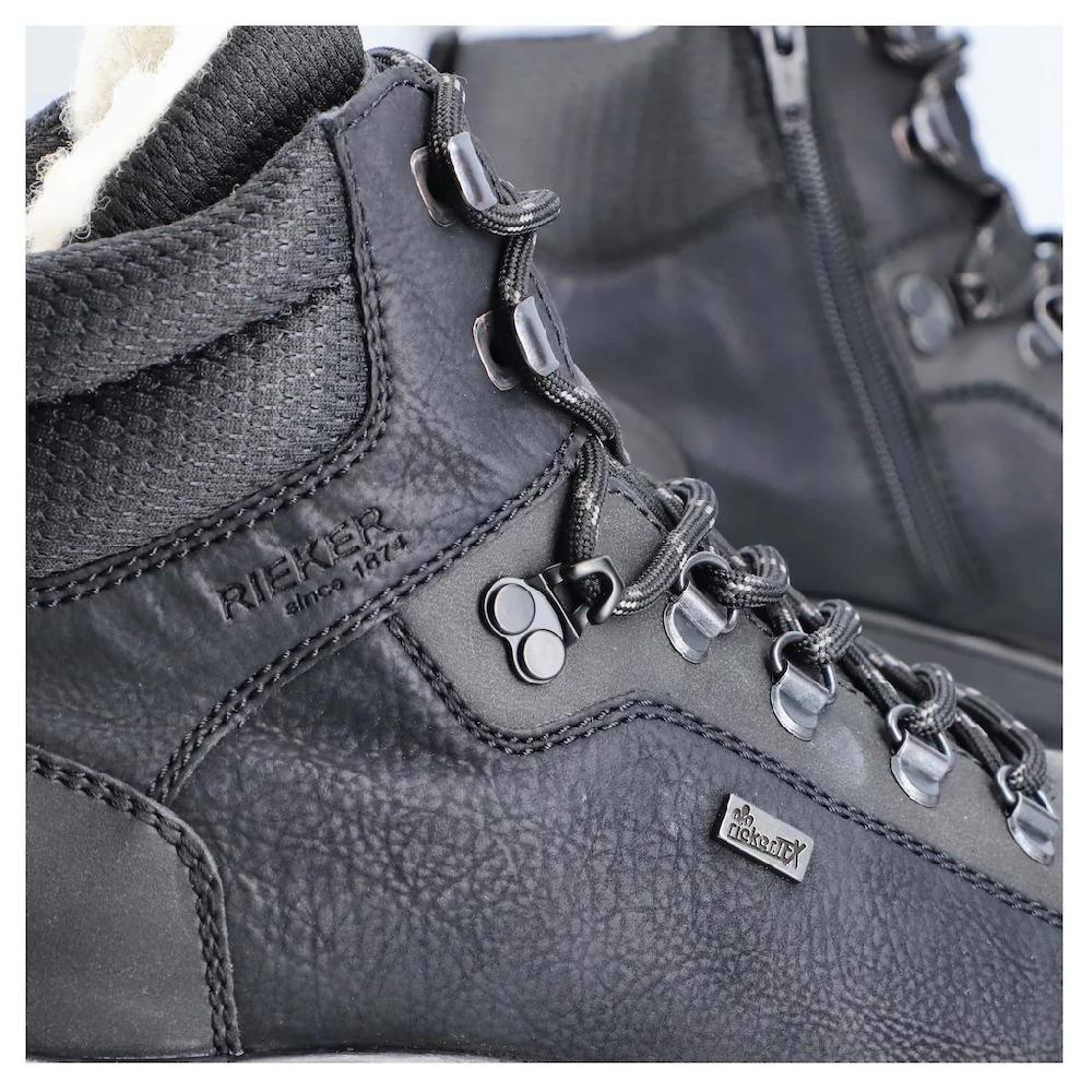 Rieker Winterboots Outdoorboots Mit Umklappbaren Spikes An Der Laufsohle TEX-Membran Kaufen
