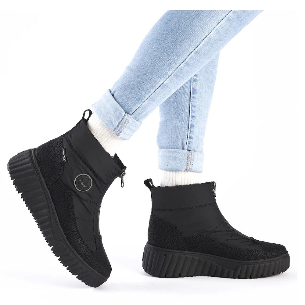 Rieker Winterboots Outdoorboots Snowboots Mit Reißverschluss Am Rist Kaufen