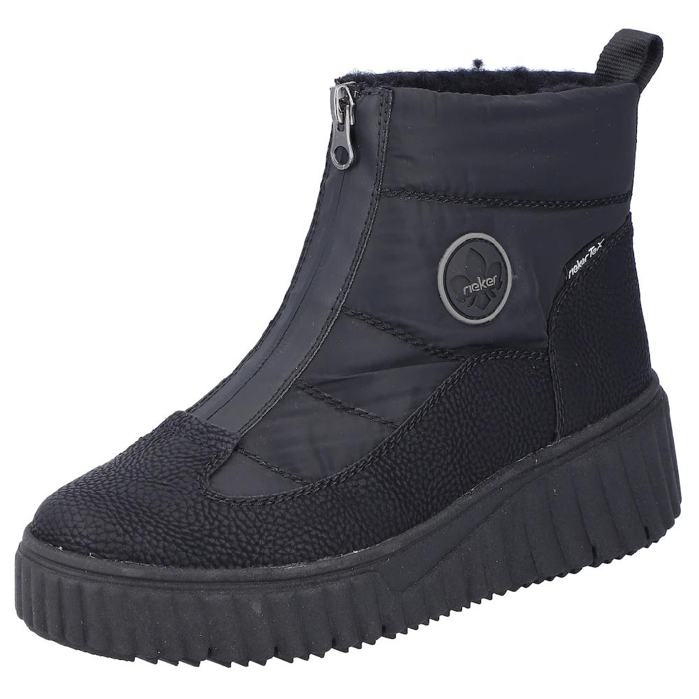 Rieker Winterboots Outdoorboots Snowboots mit Reißverschluss am Rist kaufen