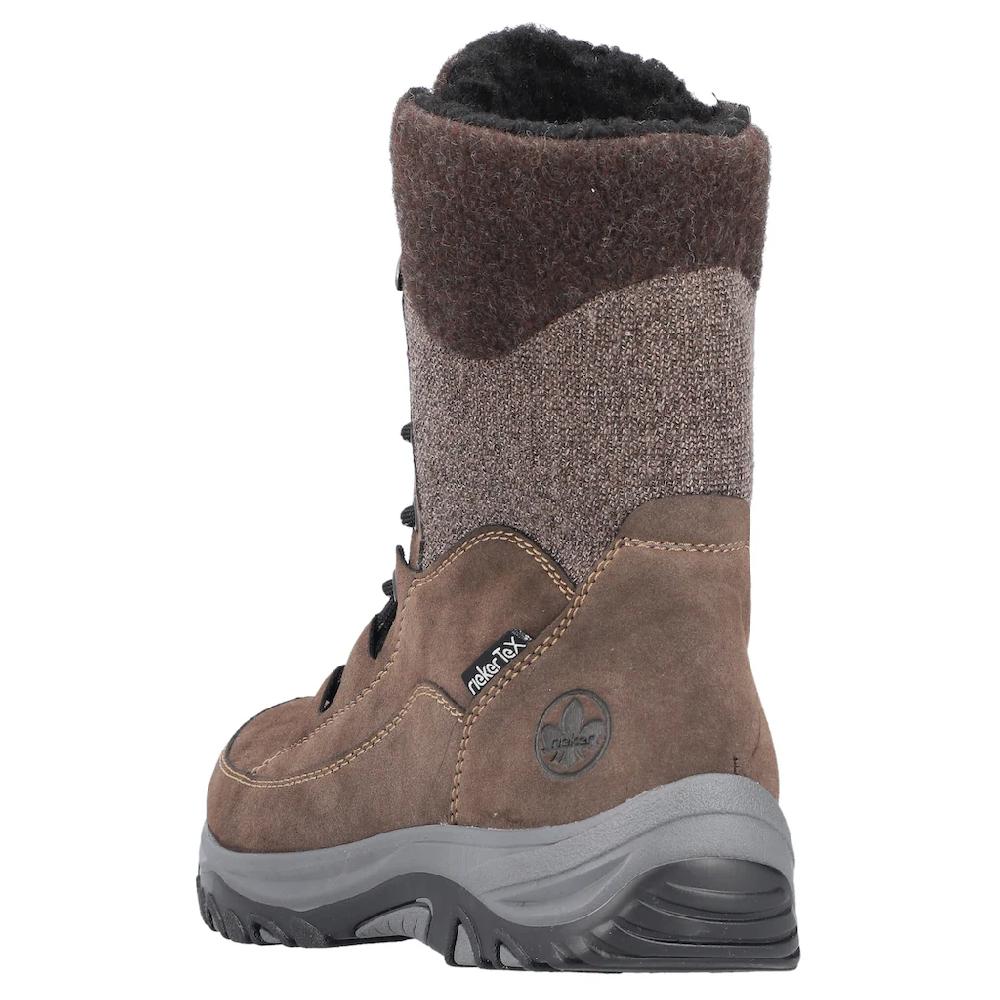 Rieker Winterboots Outdoorboots Stiefelette Mit TEX Und Innenreißverschluss ▷ Für