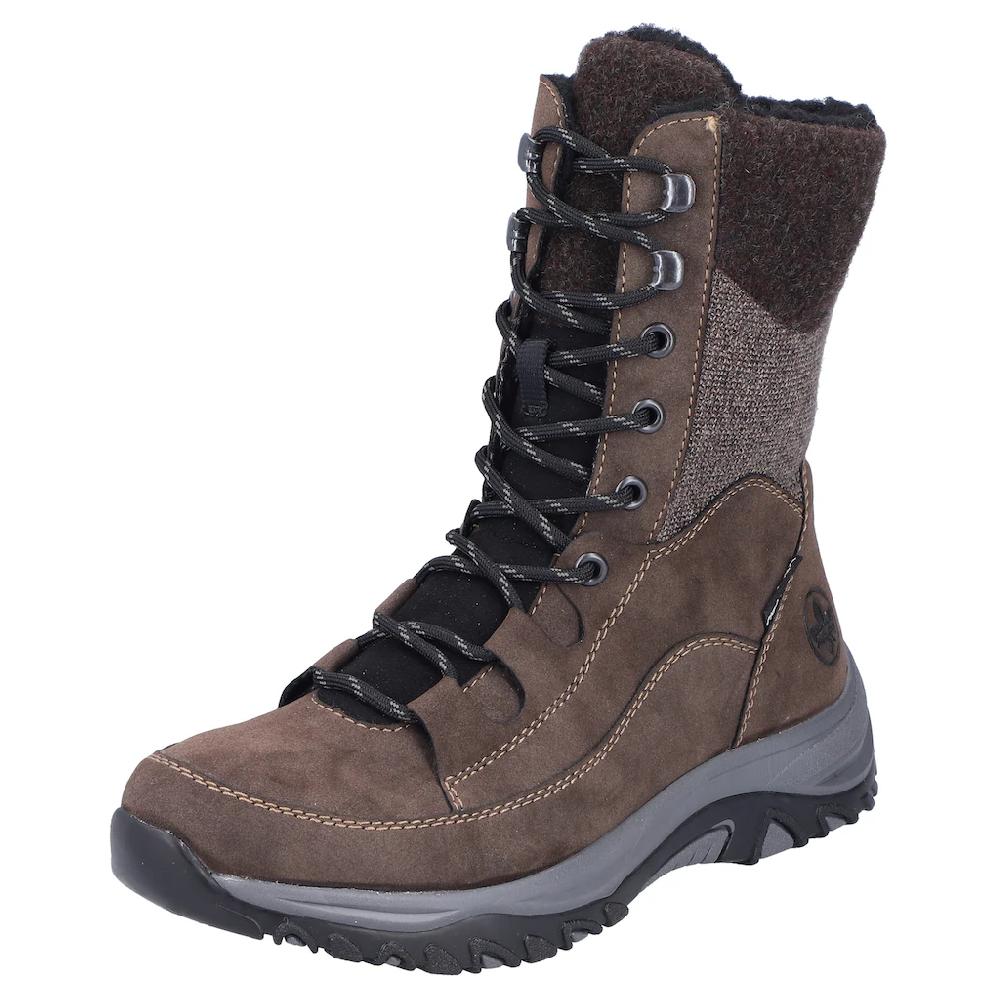 Rieker Winterboots Outdoorboots Stiefelette mit TEX und Innenreißverschluss ▷ für