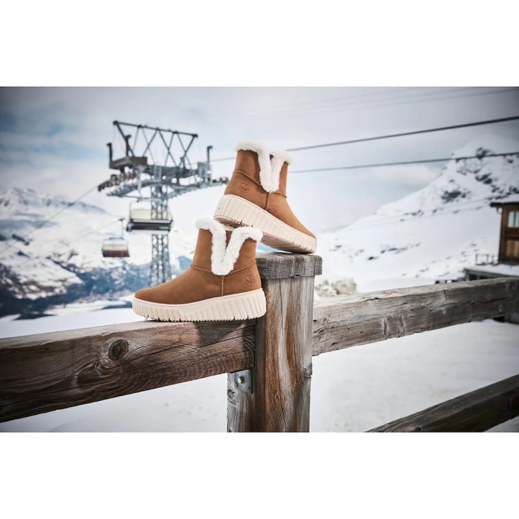 Rieker Winterboots Schlupfboots Stiefelette Mit Beidseitigen Stretcheinsätzen Bestellen