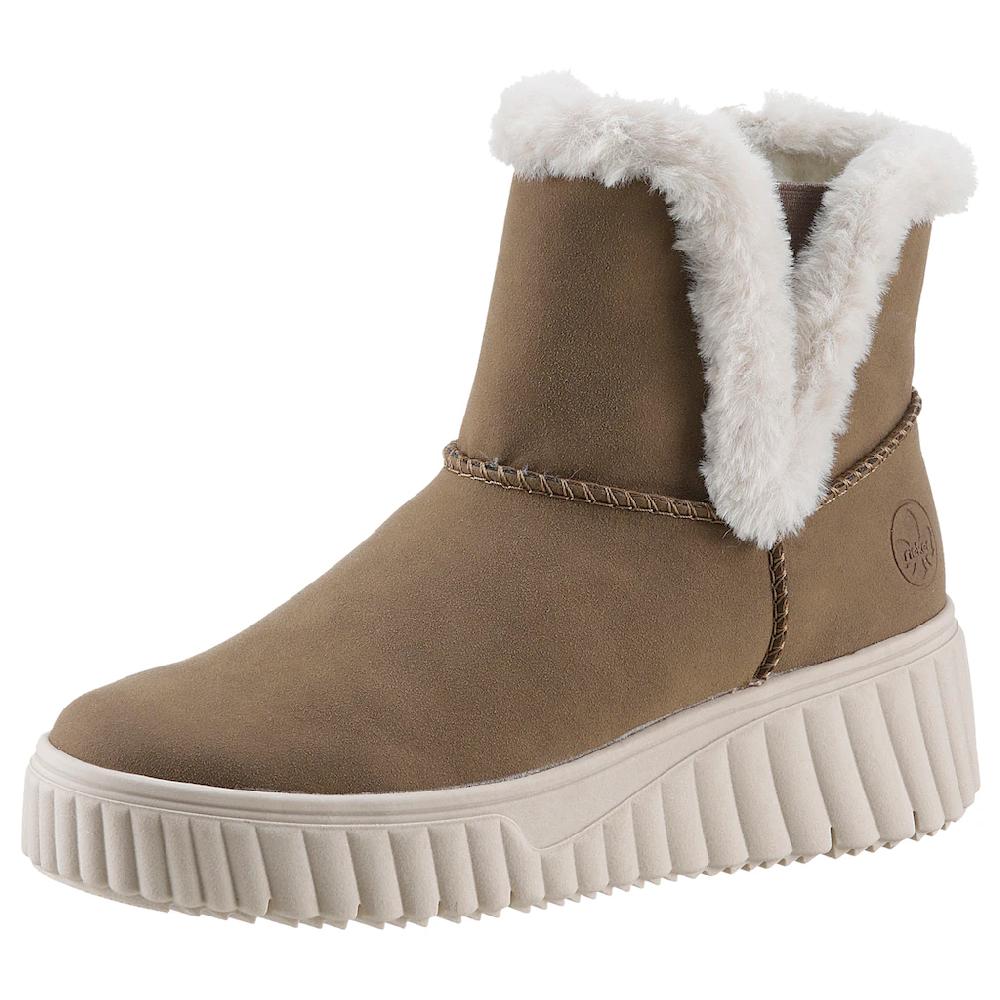 Rieker Winterboots Schlupfboots Stiefelette mit beidseitigen Stretcheinsätzen bestellen