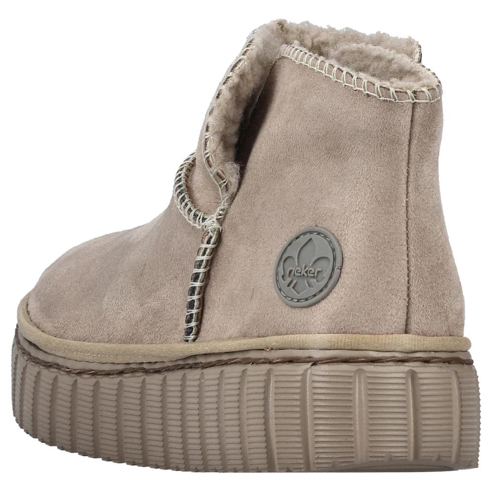 Rieker Winterboots Schlupfboots Stiefelette Mit Modischer Plateausohle Online Kaufen