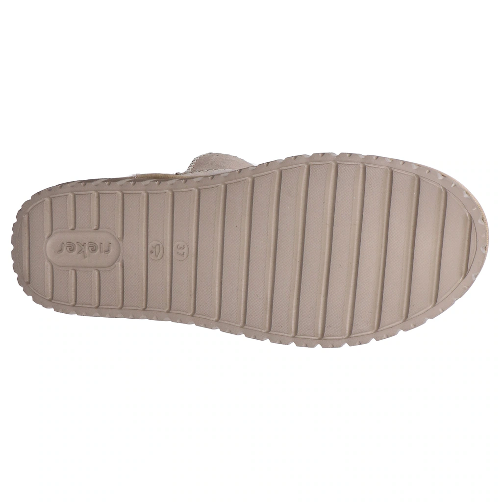 Rieker Winterboots Schlupfboots Stiefelette Mit Modischer Plateausohle Online Kaufen