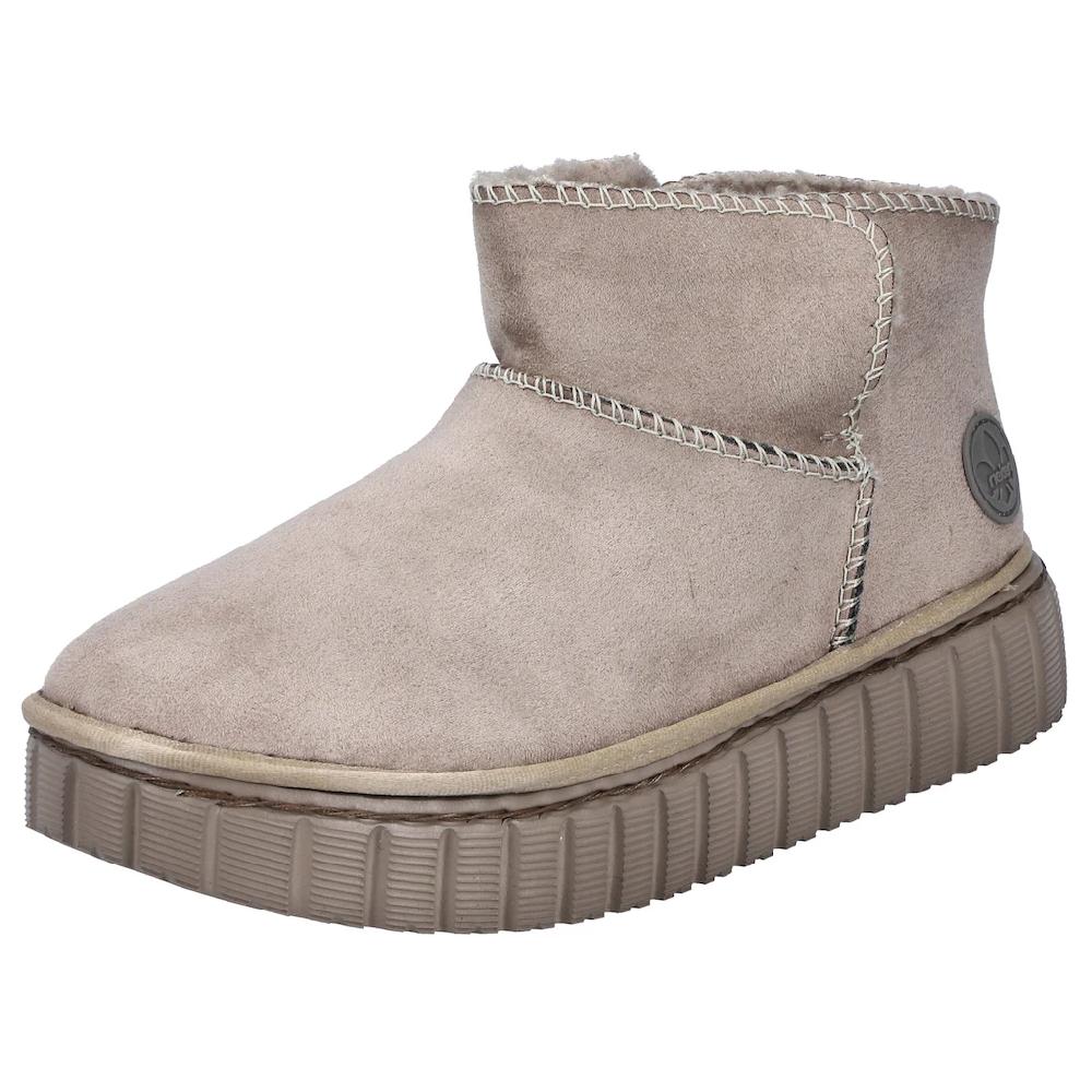 Rieker Winterboots Schlupfboots Stiefelette mit modischer Plateausohle online kaufen