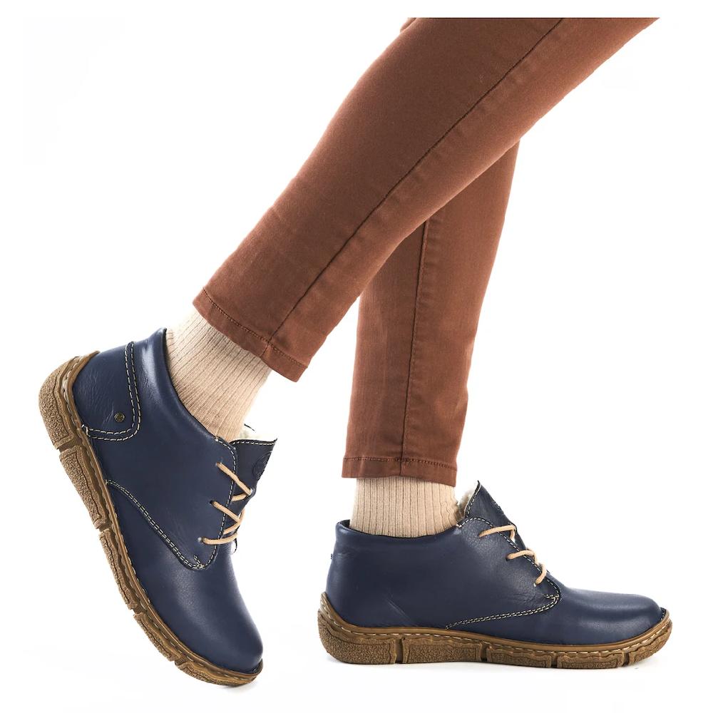 Rieker Winterboots Schnürboots Kurz-Stiefelette Mit Schaftrandpolsterung Online Kaufen