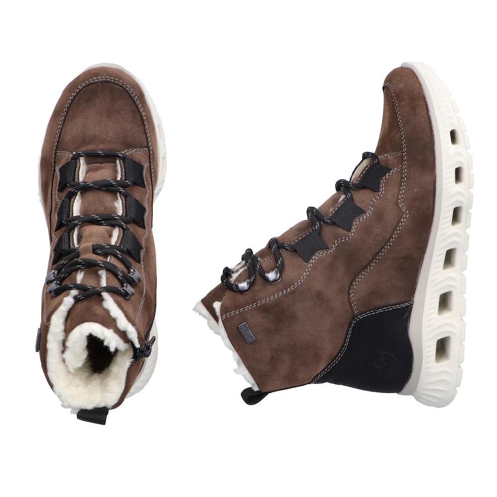 Rieker Winterboots Schnürboots Outdoorboots Mit Wasserabweisender RiekerTEX-Membran ▷ Für