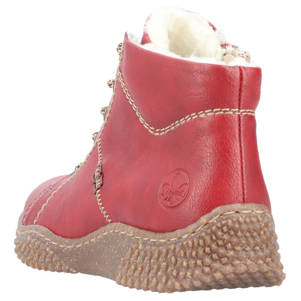 Rieker Winterboots Schnürboots Stiefelette High Top Sneaker Mit Innenreißverschluss Online Kaufen