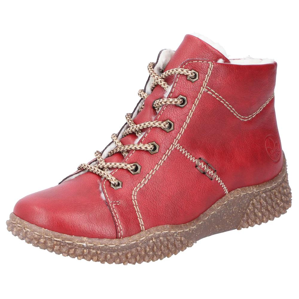 Rieker Winterboots Schnürboots Stiefelette High Top Sneaker mit Innenreißverschluss online kaufen