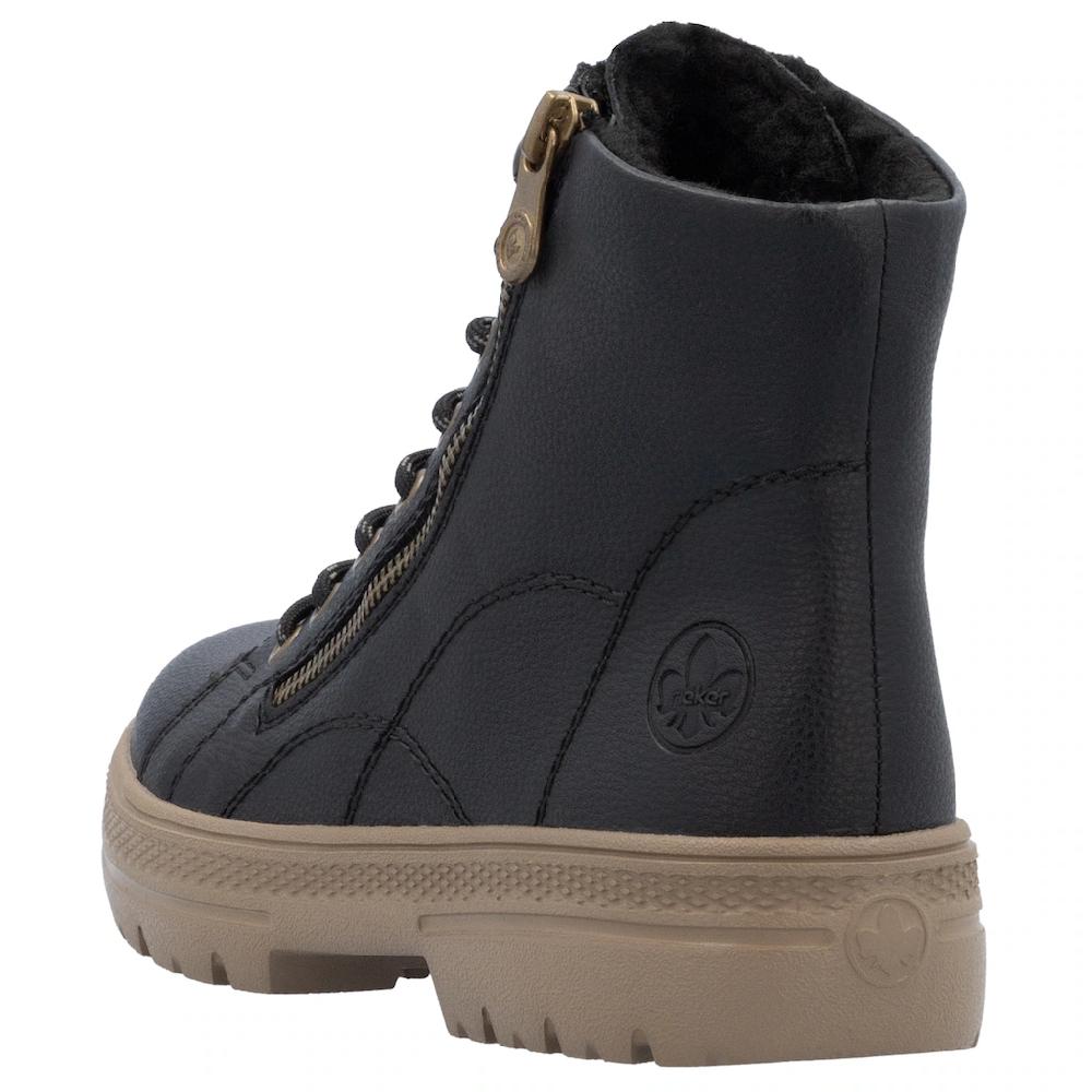 Rieker Winterboots Schnürboots Stiefelette Mit Reißverschluss Außen Bestellen