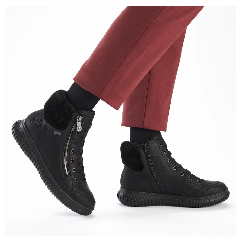 Rieker Winterboots Schnürboots Stiefelette Mit Wasserabweisender RiekerTEX-Membran ▷ Für