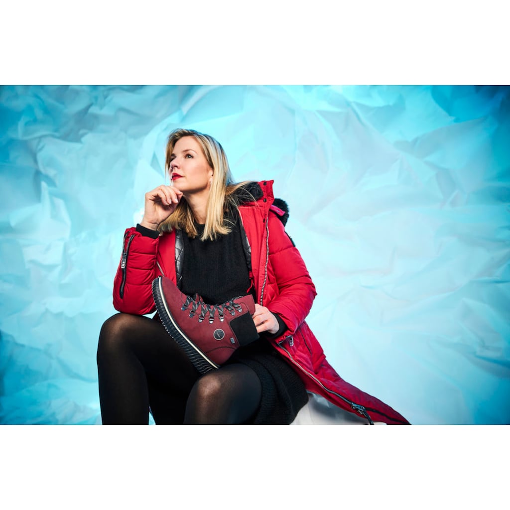 Rieker Winterboots Schnürboots Stiefelette TEX-Membran Mit Gepolstertem Schaftrand Kaufen