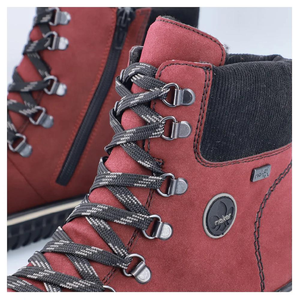 Rieker Winterboots Schnürboots Stiefelette TEX-Membran Mit Gepolstertem Schaftrand Kaufen