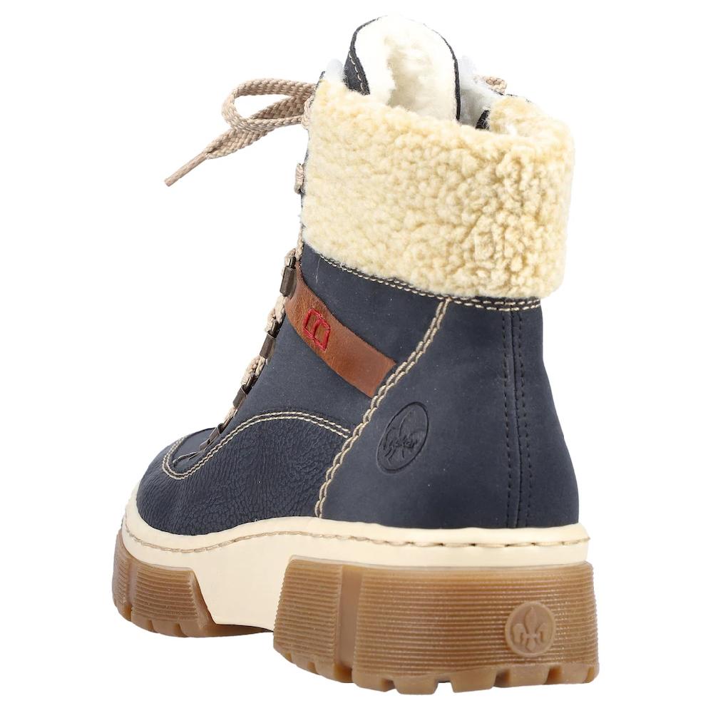 Rieker Winterboots Schnürboots Winterstiefelette Mit Warmfutter Ausgestattet ▷ Für