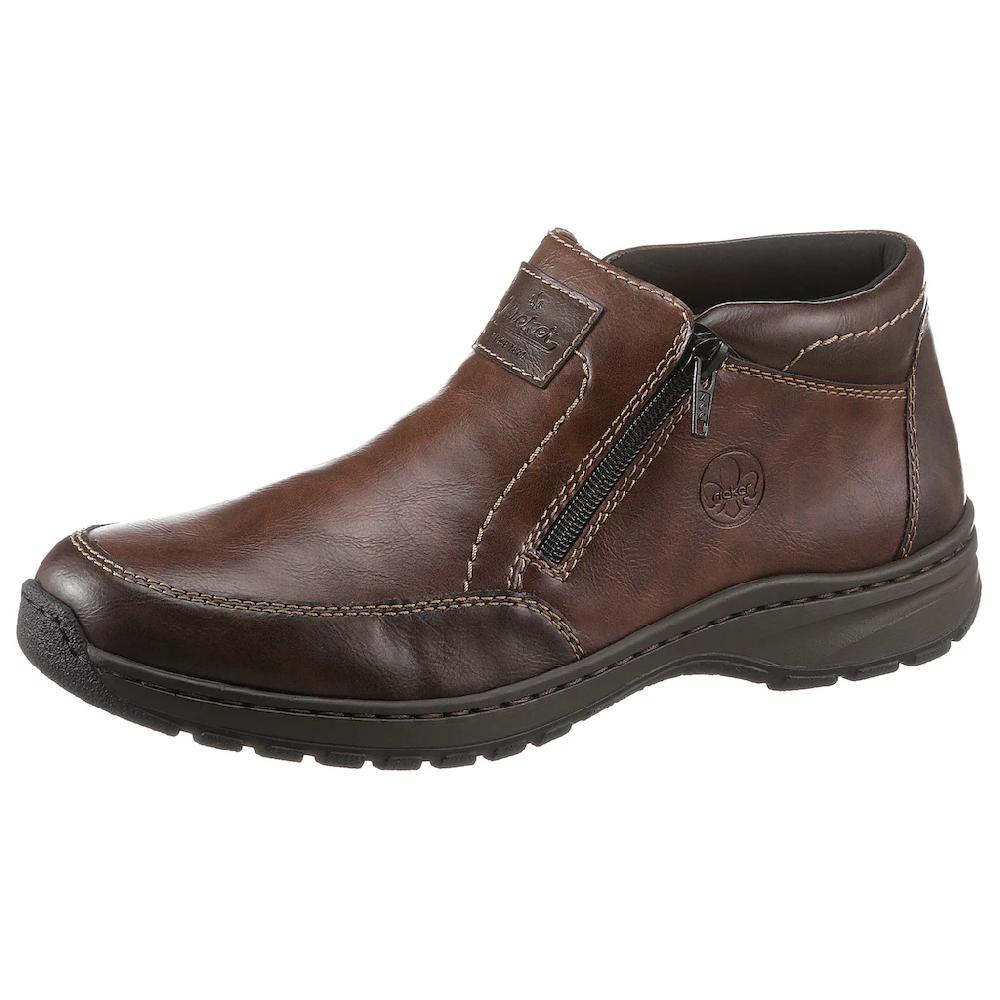 Rieker Winterboots Winterstiefelette Halbschuh mit beidseitigen Reißverschlüssen ▷ für