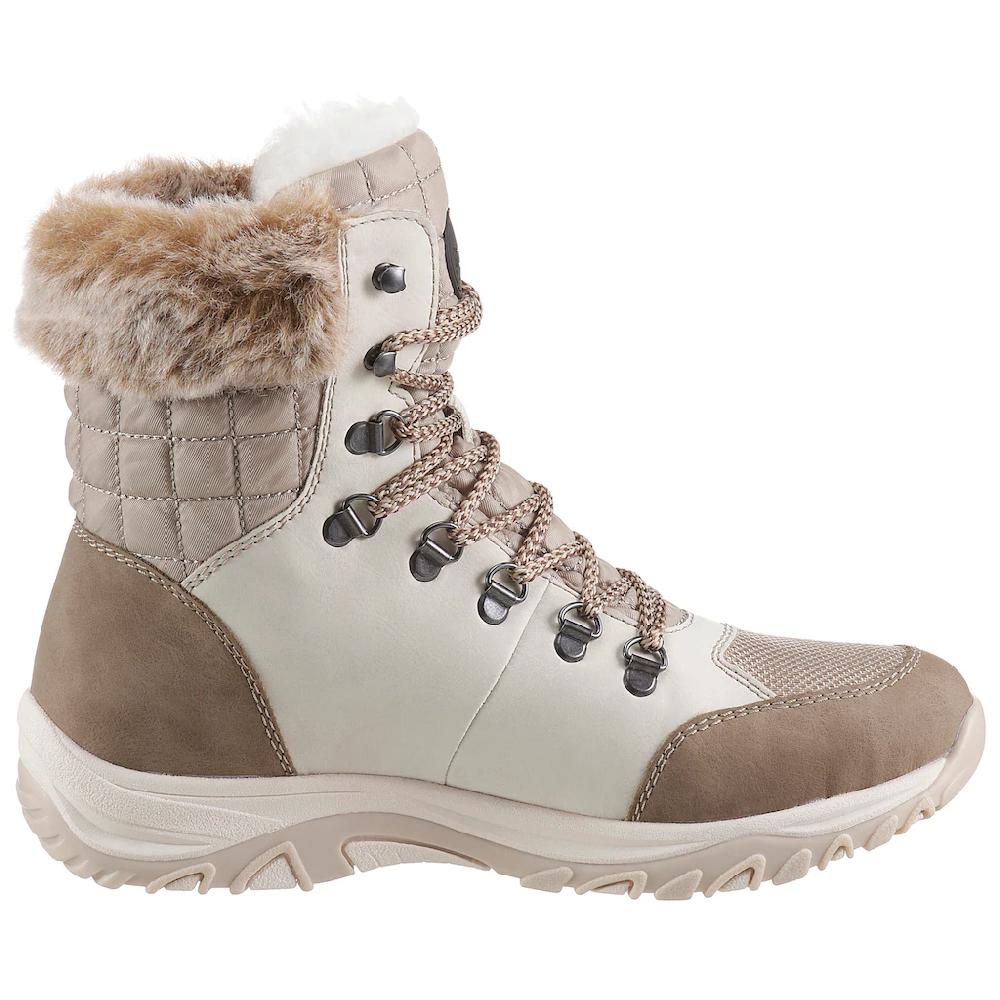 Rieker Winterboots Winterstiefelette TEX-Membran Mit Warmfutter Fellimitatkragen Online Bestellen