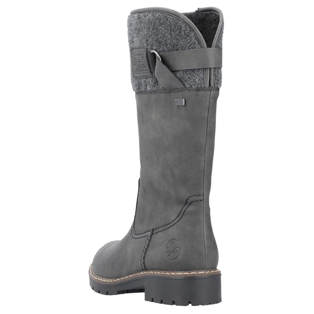 Rieker Winterstiefel Boots Blockabsatz Mit Wasserabweisender RiekerTEX-Membran Online Bestellen