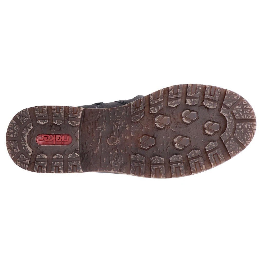 Rieker Winterstiefel Kurz-Stiefel Blockabsatz Mit Wasserabweisender RiekerTEX-Membran Kaufen