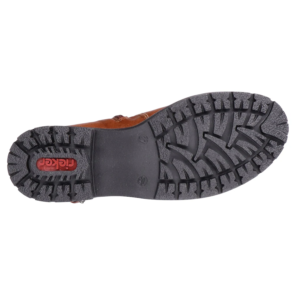 Rieker Winterstiefel Langschaftstiefel Blockabsatz Wasserabweisende RiekerTEX-Membran Online Kaufen
