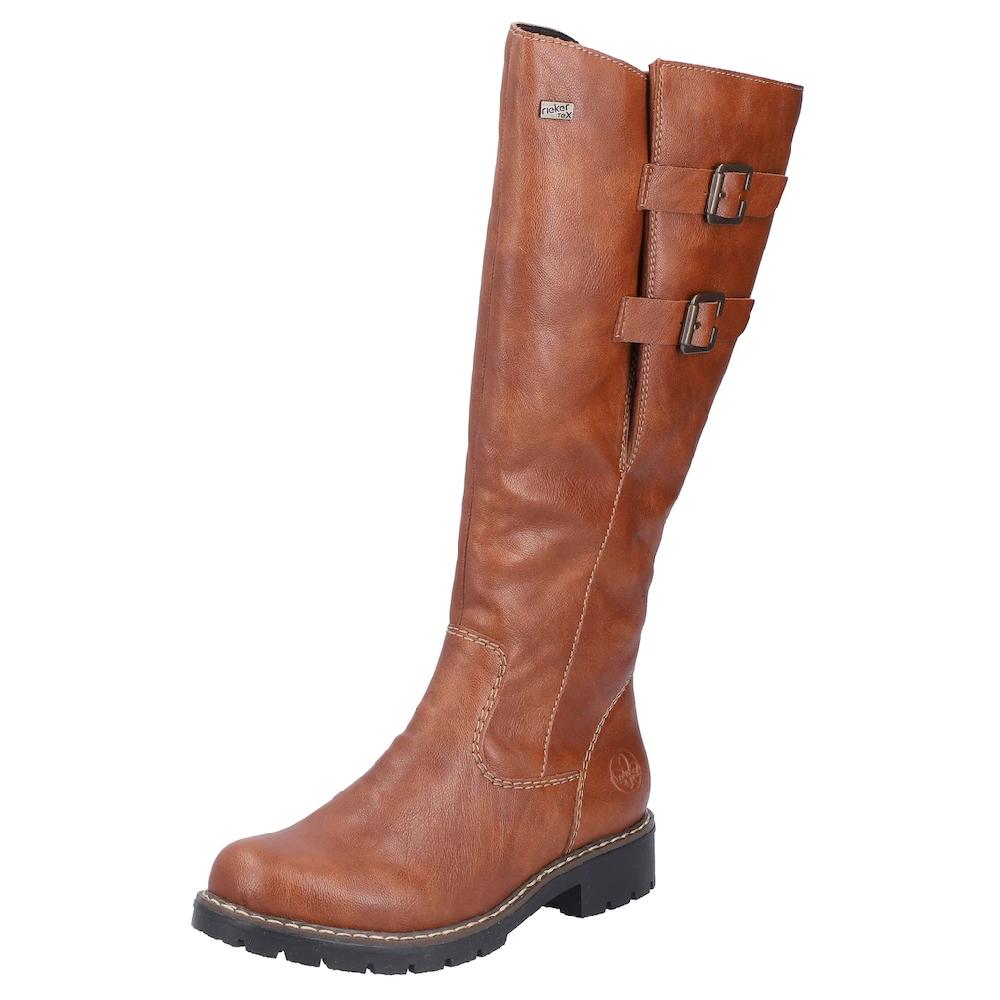 Rieker Winterstiefel Langschaftstiefel Blockabsatz wasserabweisende riekerTEX-Membran online kaufen