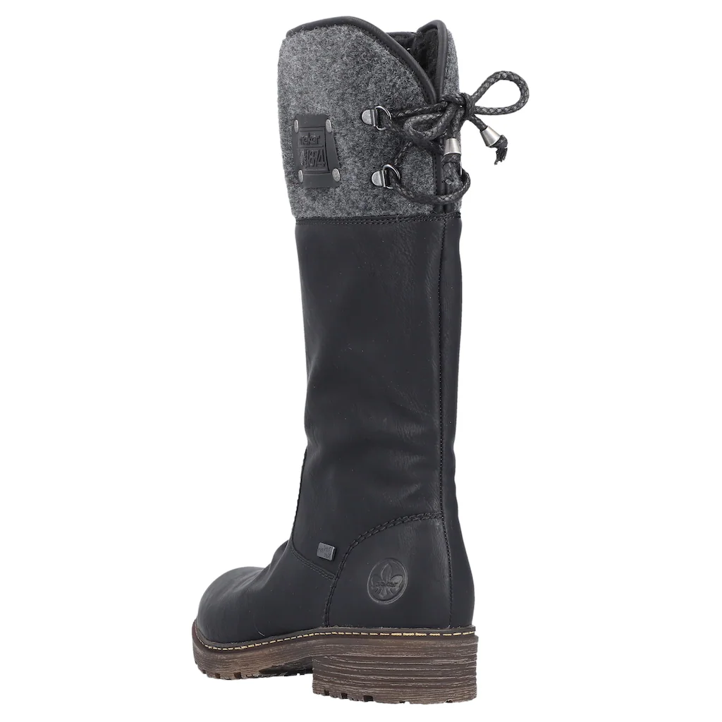 Rieker Winterstiefel Langschaftstiefel Mit Wasserabweisender RiekerTEX-Membran Online Bestellen