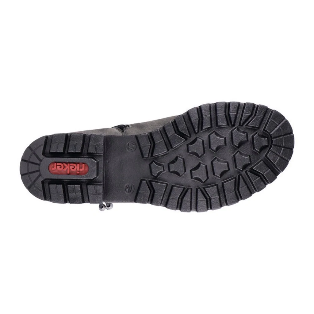 Rieker Winterstiefel Langschaftstiefel Stretch Reißverschluss Mit Warmfutter Kaufen