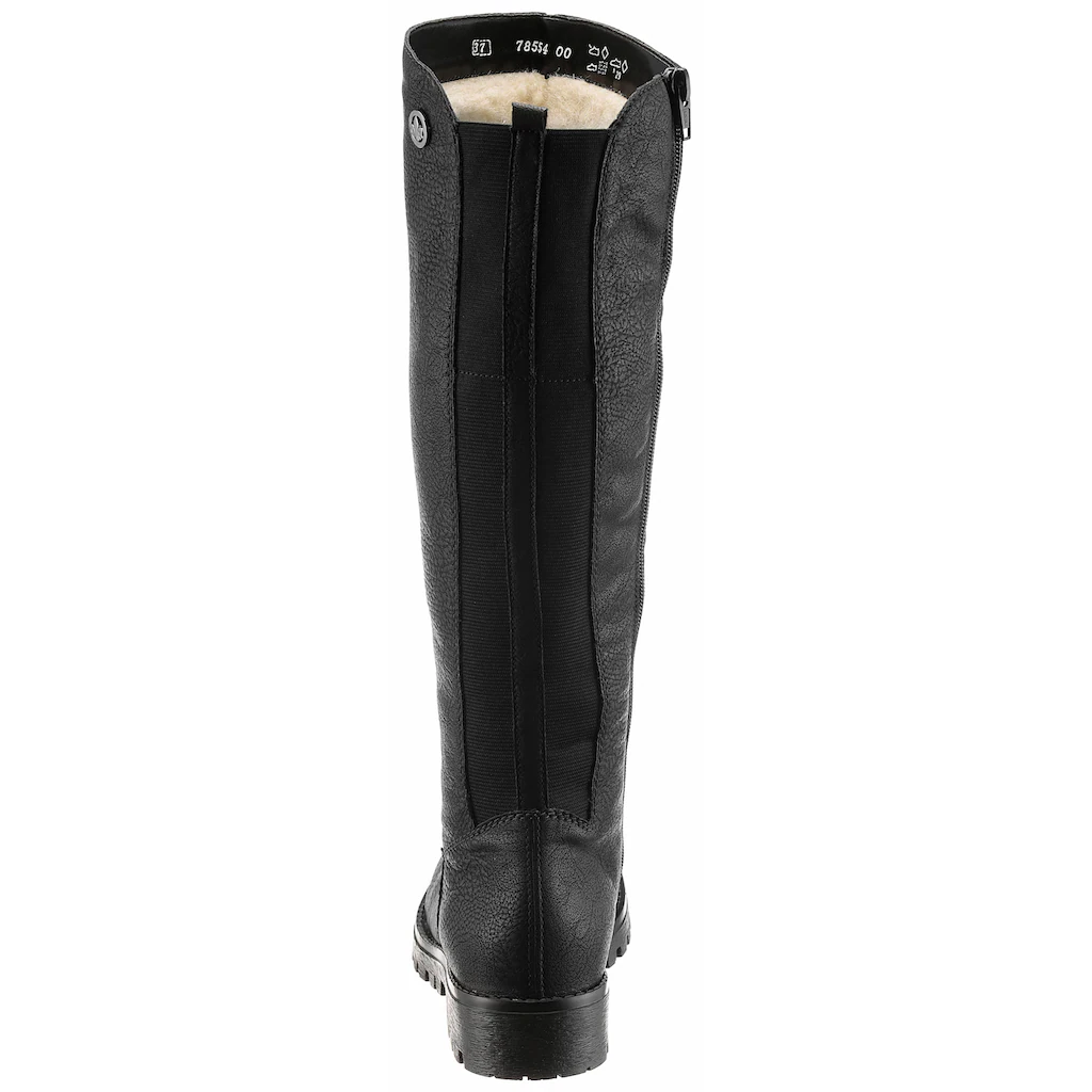 Rieker Winterstiefel Langschaftstiefel Winterstiefel Im Klassischen Look TEX-Membran ▷ Für