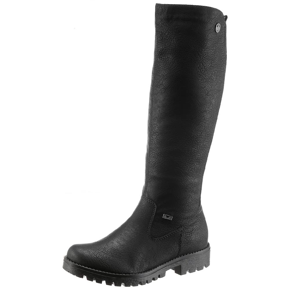 Rieker Winterstiefel Langschaftstiefel Winterstiefel im klassischen Look TEX-Membran ▷ für