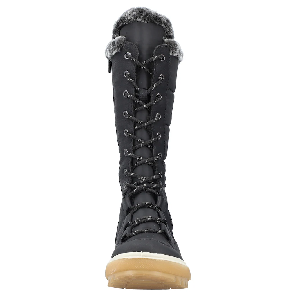 Rieker Winterstiefel Mit Fellimitat-Besatz Am Schaftrand Online Bestellen