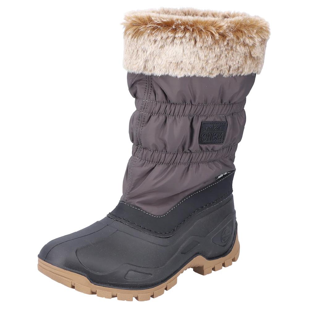 Rieker Winterstiefel mit gerafftem Schaft dank Gummizug online kaufen