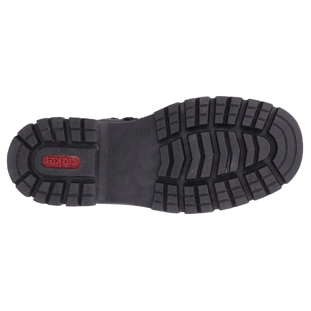 Rieker Winterstiefel Mit Modischen Zierkordeln Am Schaft ▷ Für