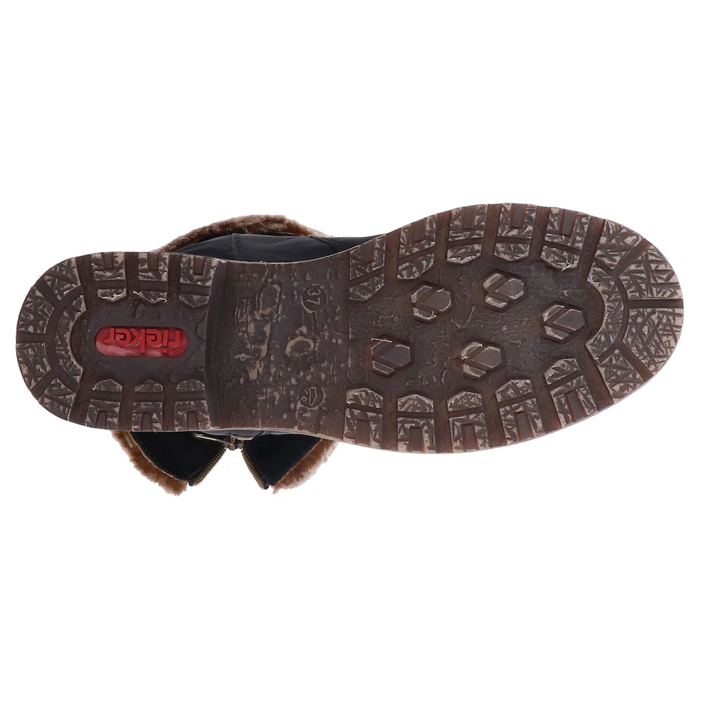 Rieker Winterstiefel Winterboots Blockabsatz Wasserabweisende RiekerTEX-Membran Online Bestellen