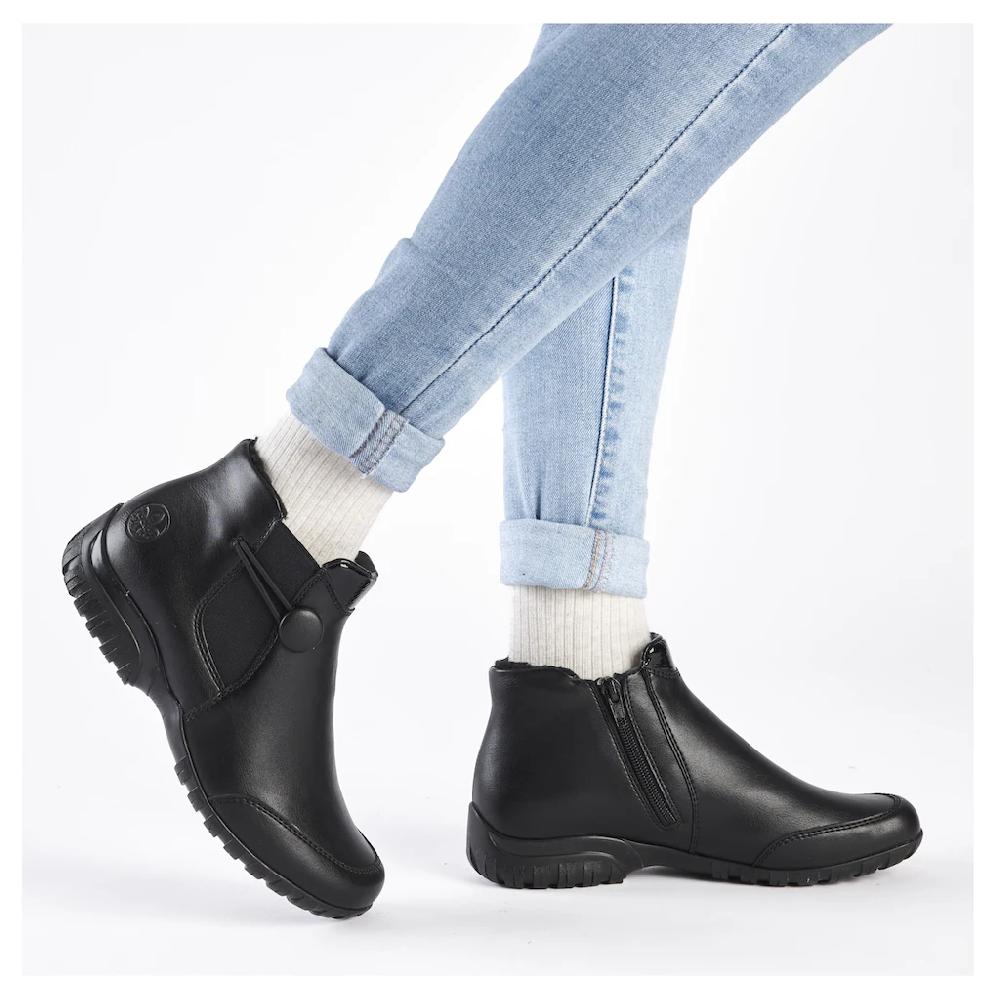 Rieker Winterstiefelette Chelseaboots Ankleboots Mit Innenreißverschluss Bestellen