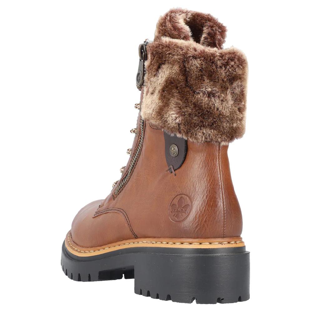 Rieker Winterstiefelette Mit Fellimitat Am Schaft Kaufen