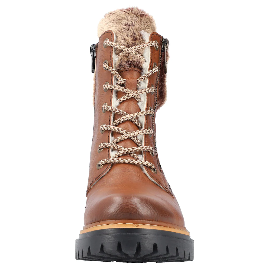 Rieker Winterstiefelette Mit Fellimitat Am Schaft Kaufen