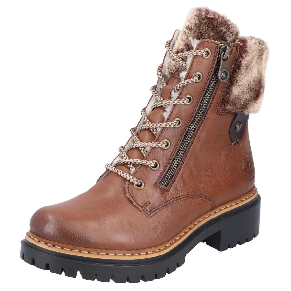 Rieker Winterstiefelette mit Fellimitat am Schaft kaufen