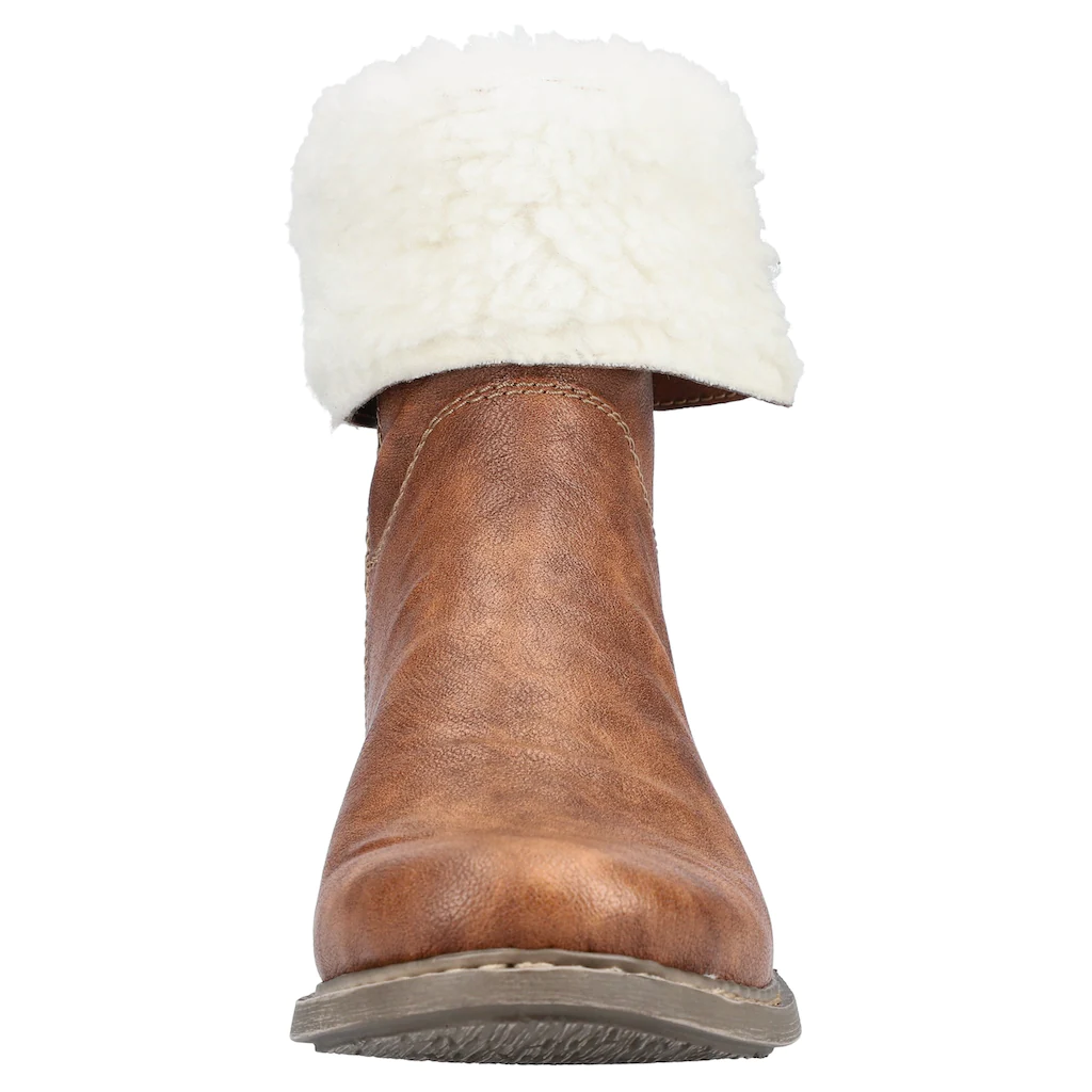 Rieker Winterstiefelette Mit Umschlagbarem Kragen ▷ Für