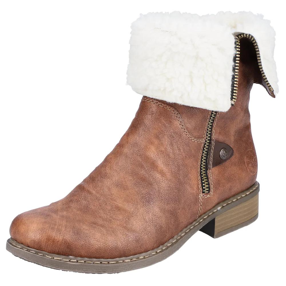 Rieker Winterstiefelette mit umschlagbarem Kragen ▷ für