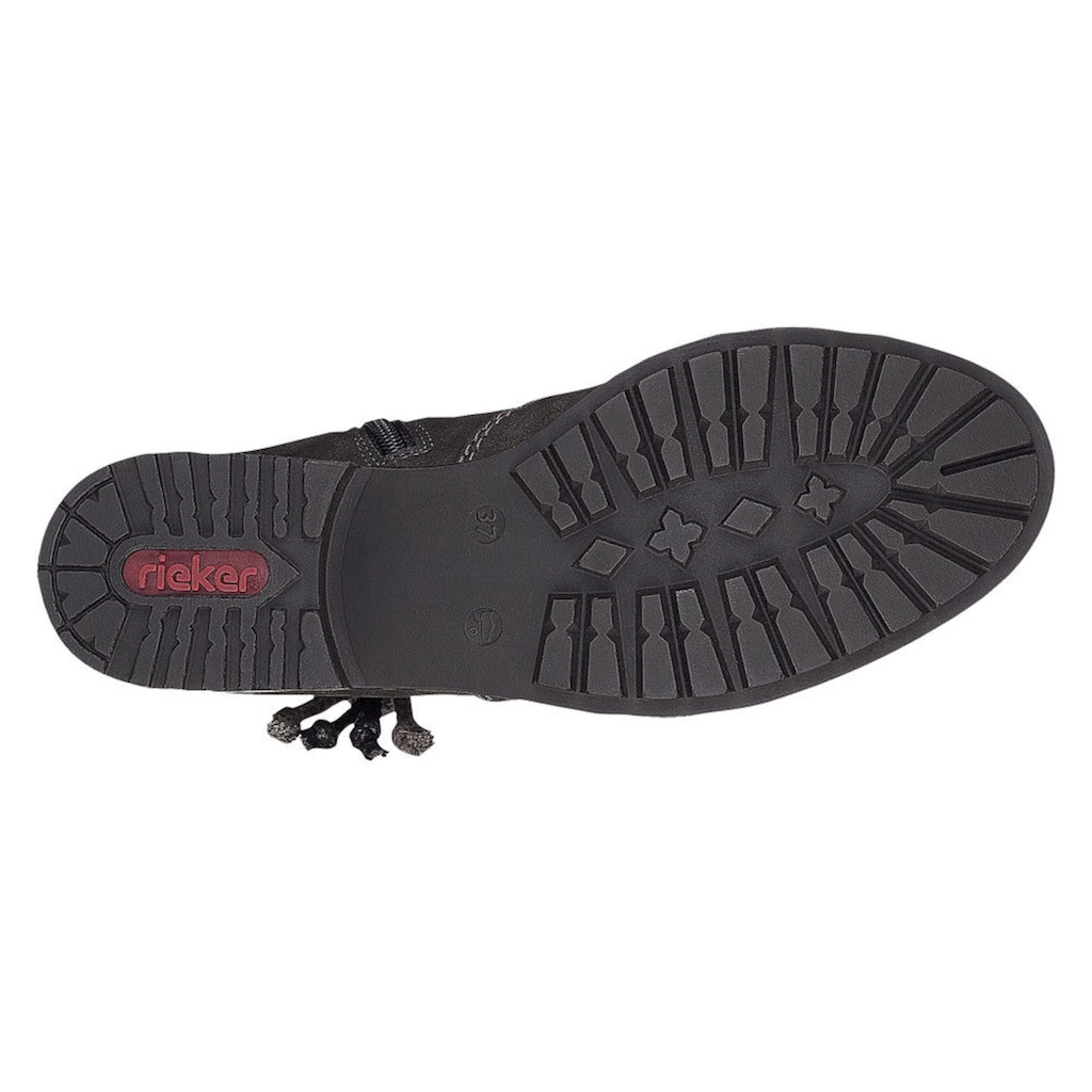 Rieker Winterstiefelette Mit Zierbänder Am Slouchy Schaft Online Kaufen