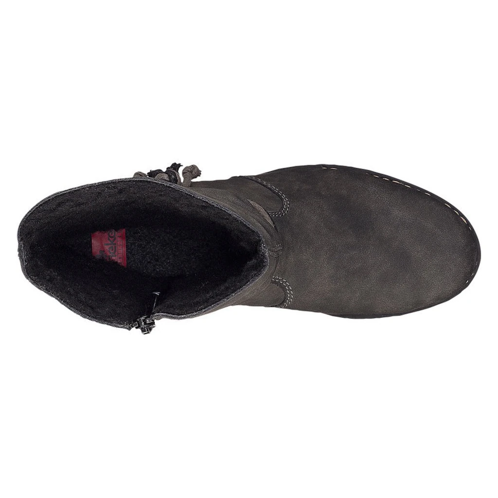 Rieker Winterstiefelette Mit Zierbänder Am Slouchy Schaft Online Kaufen