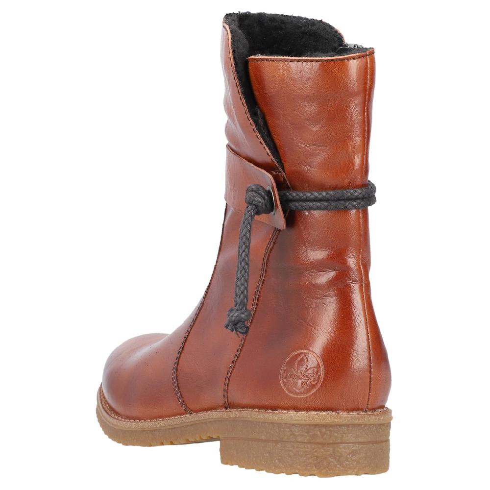 Rieker Winterstiefelette Mit Zierkordel ▷ Für