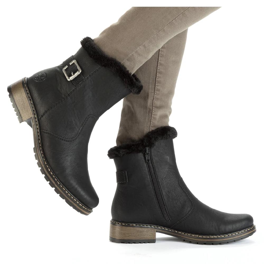 Rieker Winterstiefelette Mit Zierschnalle Am Schaft Bestellen