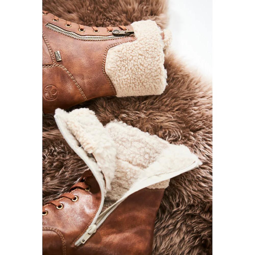 Rieker Winterstiefelette Schnürboots Blockabsatz - 150 Jahre Rieker Jubiläumsartikel Bestellen